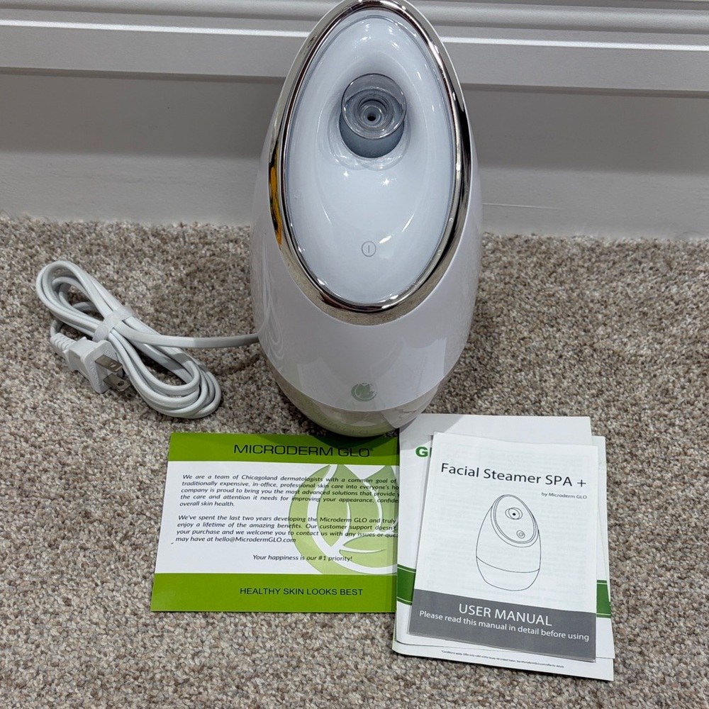 Microderm GLO Facial Steamer SPA +